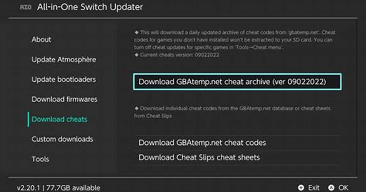 Sigpatch-Updater Switch - Gamebrew