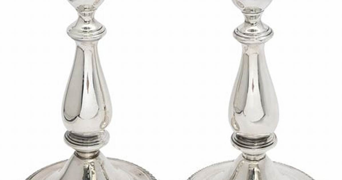 Silver Candlesticks