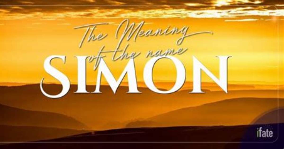 Simon Name Meaning
