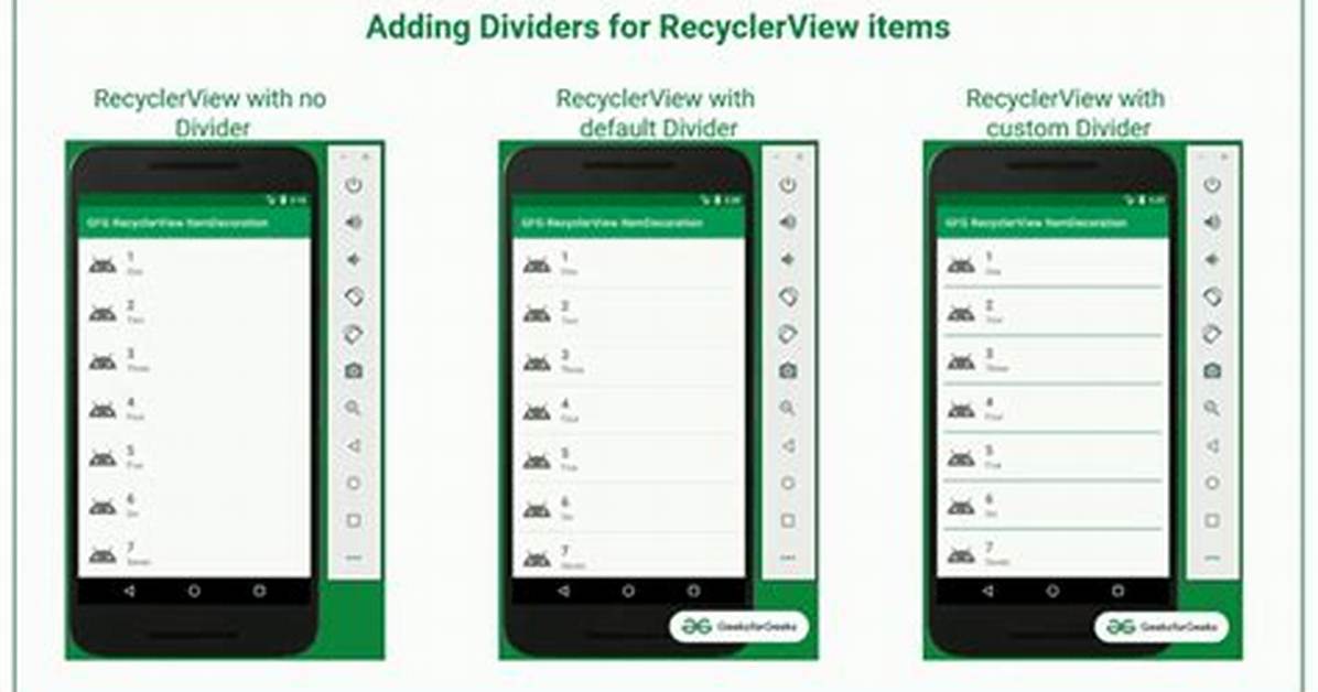 Simple Android Recyclerview Example