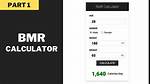 Simple Bmr Calculator Html Javascript