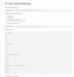 Simple Dictionary in C++