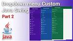 Simple Dropdown Menu in Java