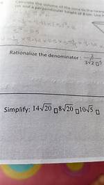 Simplify 14/20 and 3/8