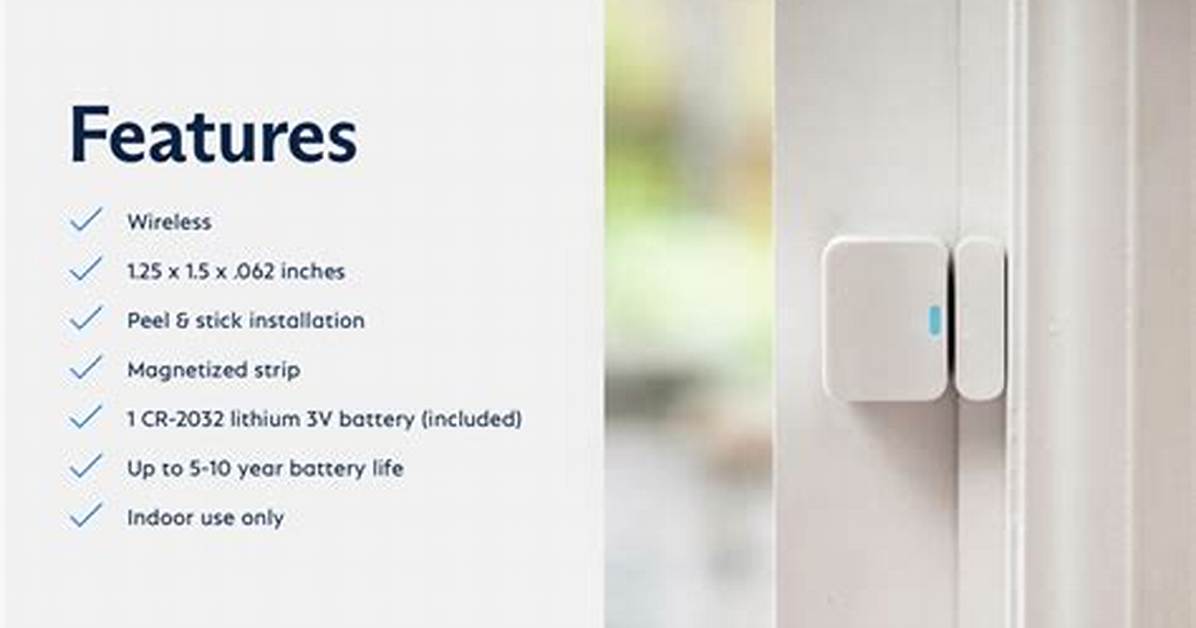 Simplisafe Door Sensor