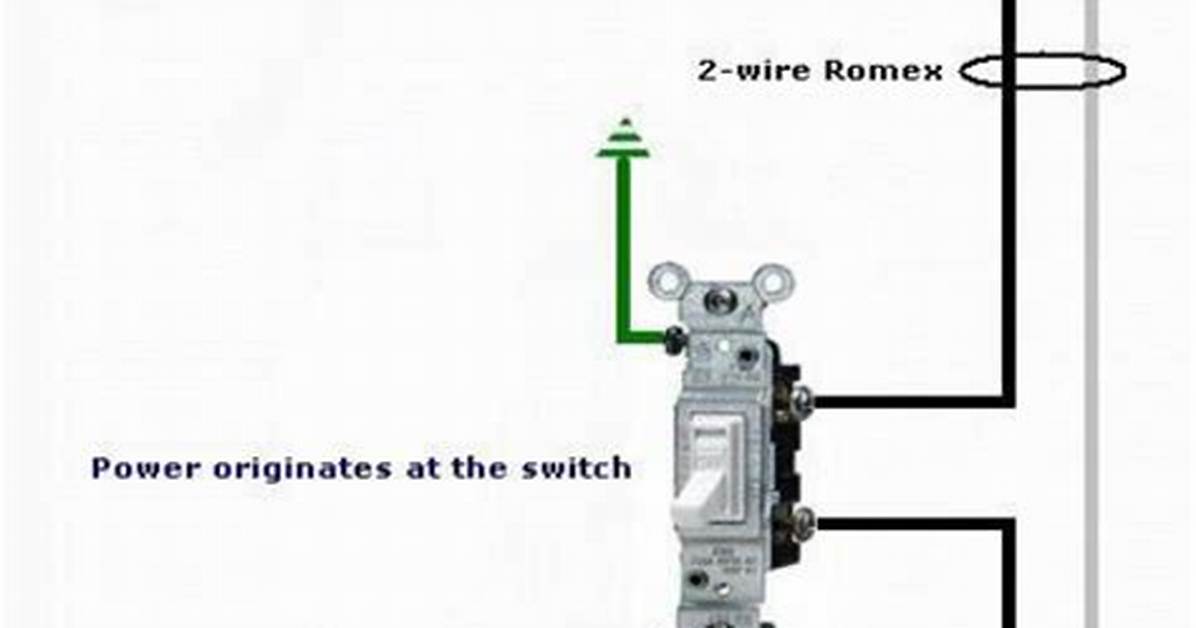 Single Pole Light Switch