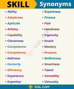 Skillful Synonym