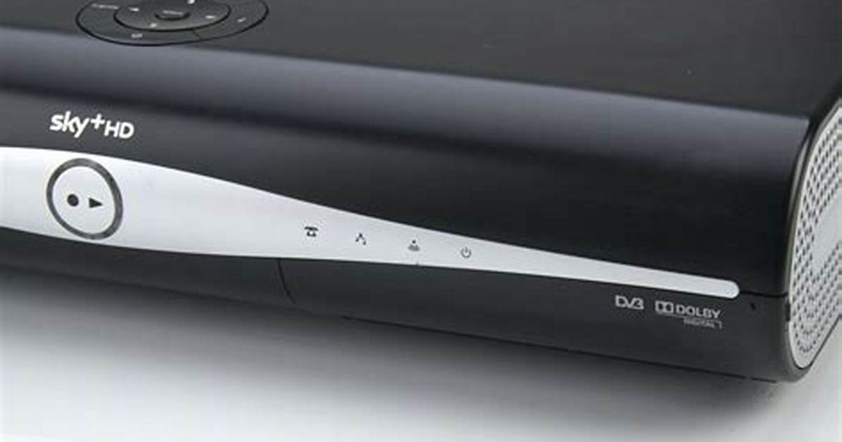 Sky+ Hd Box