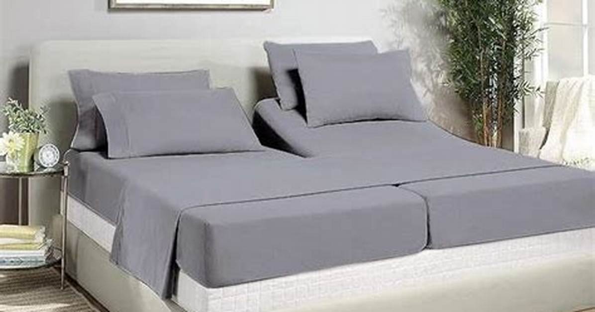 Sleep Number Split King Sheets
