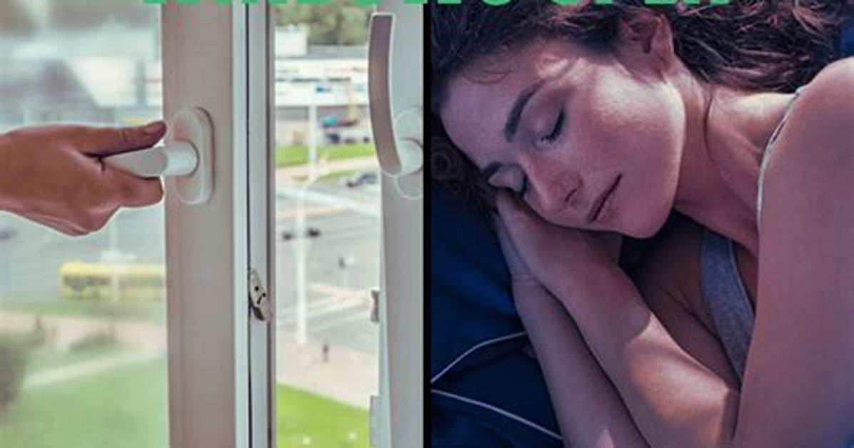 Sleeping with Window Open