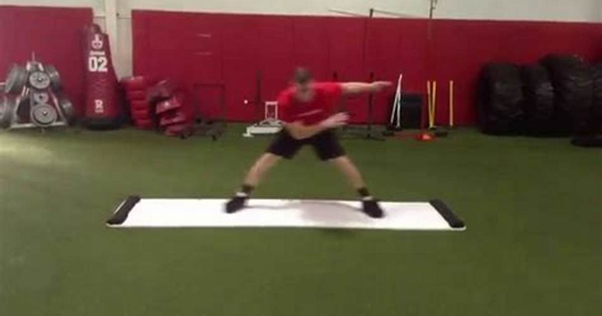 Slide Board Exercise