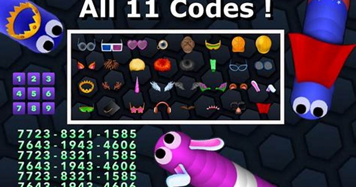Slitherio Codes