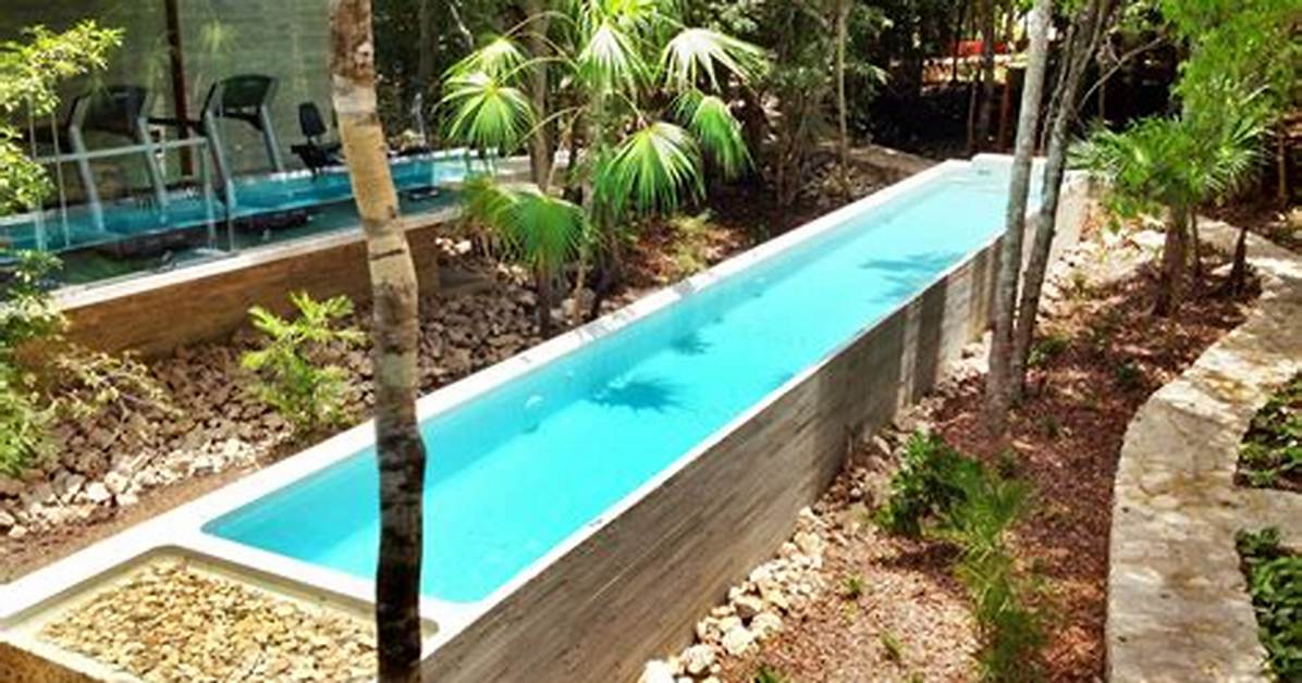 Small Backyard Lap Pools