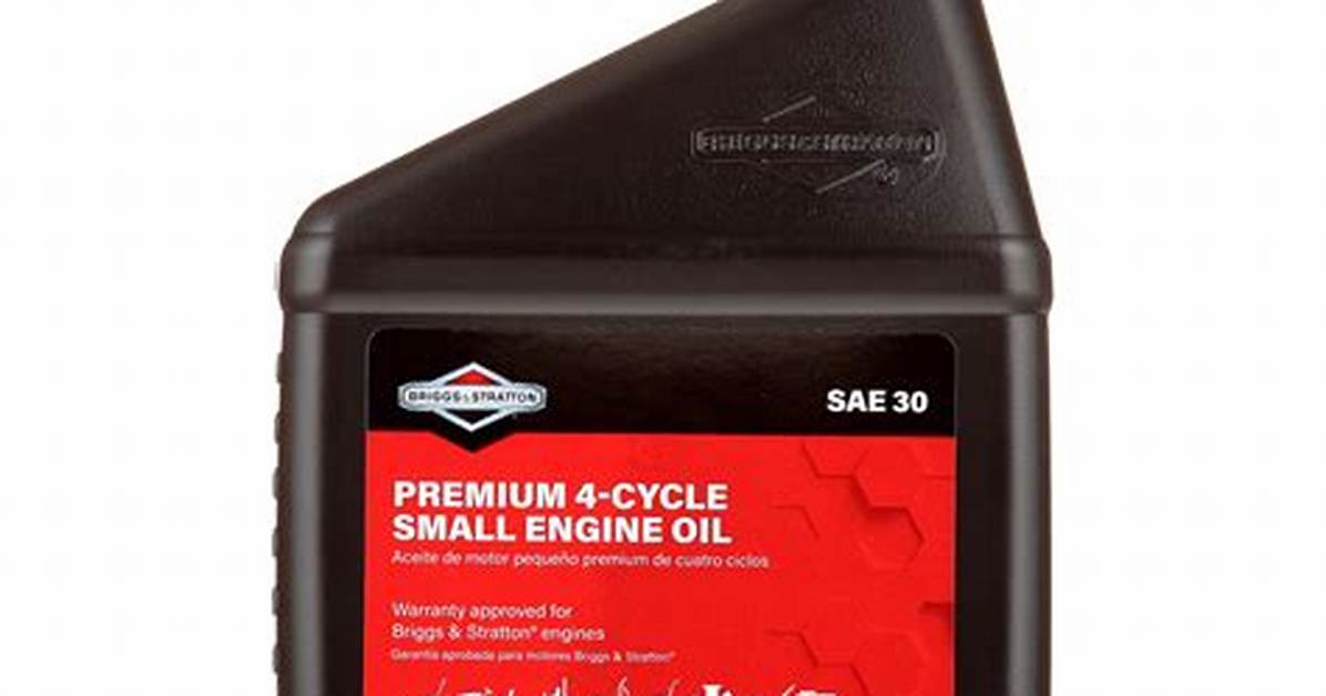 Small Engine Oil