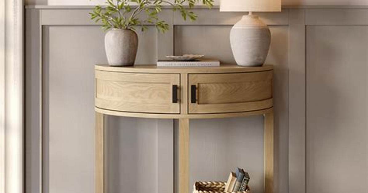 Small Entry Table