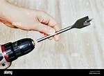Small Item Inserted into a Drill