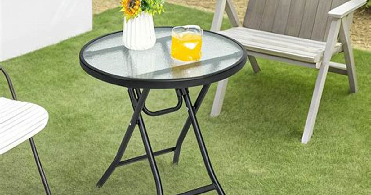 Small Table for Outside