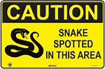 Snake's Warning