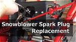 Snowblower Spark Plug