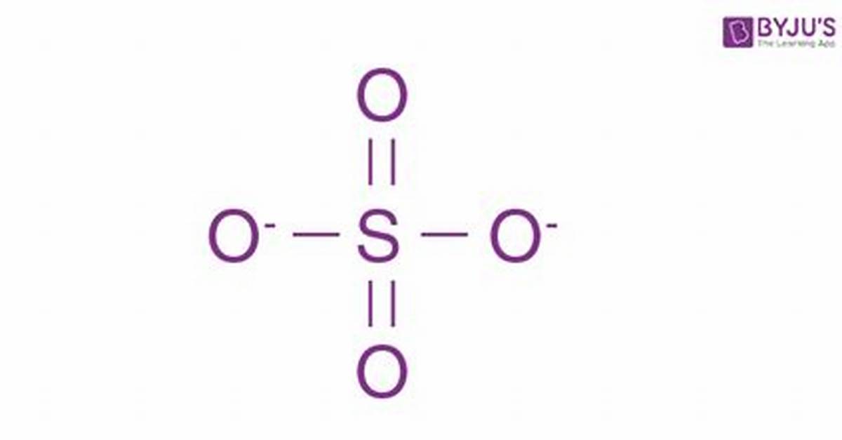 So4 Lewis Structure