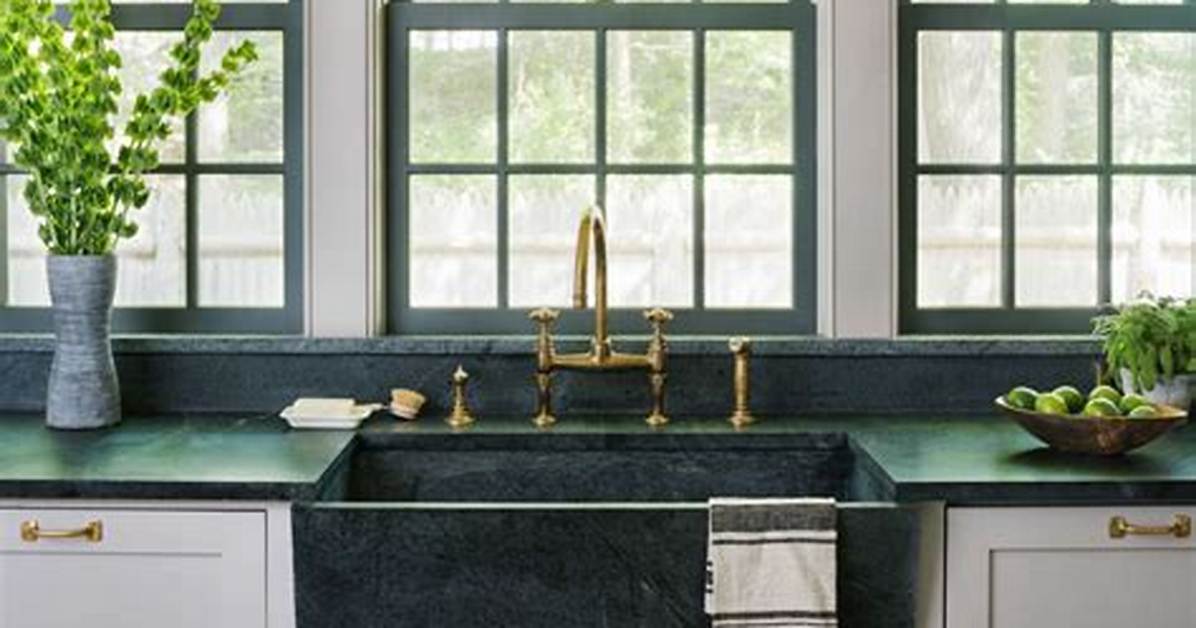 Soapstone Sink