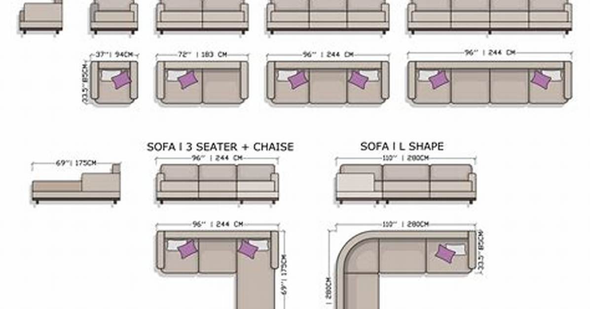 Sofa Dimensions
