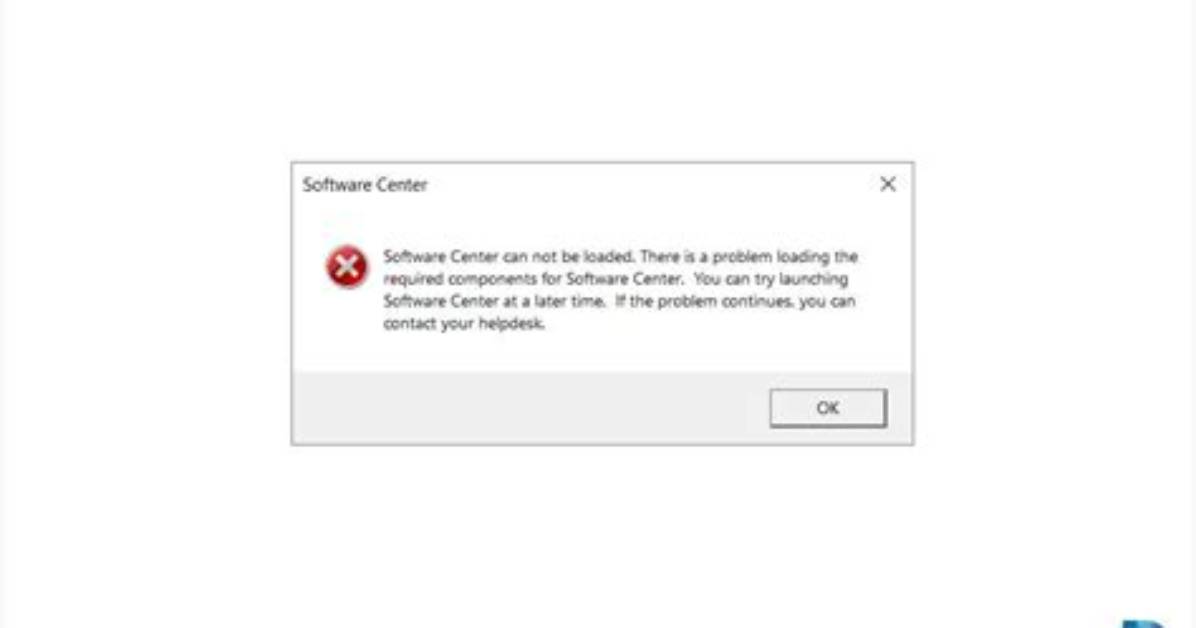 Software Center Not Found