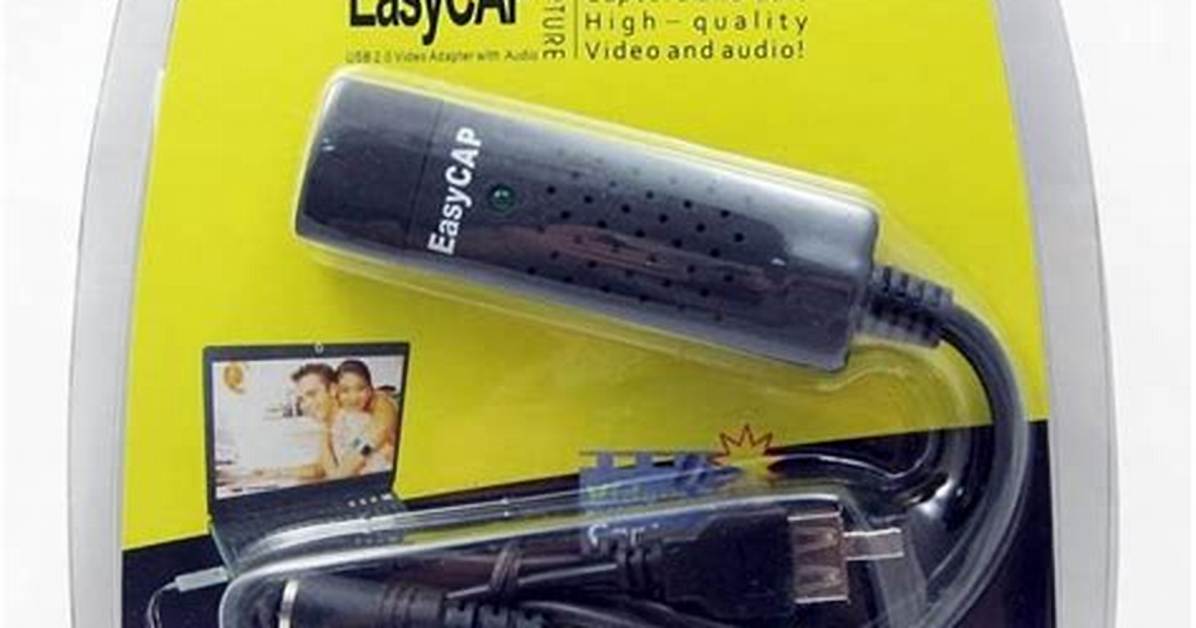 Software for Using Easycap Usb Video Capture Device