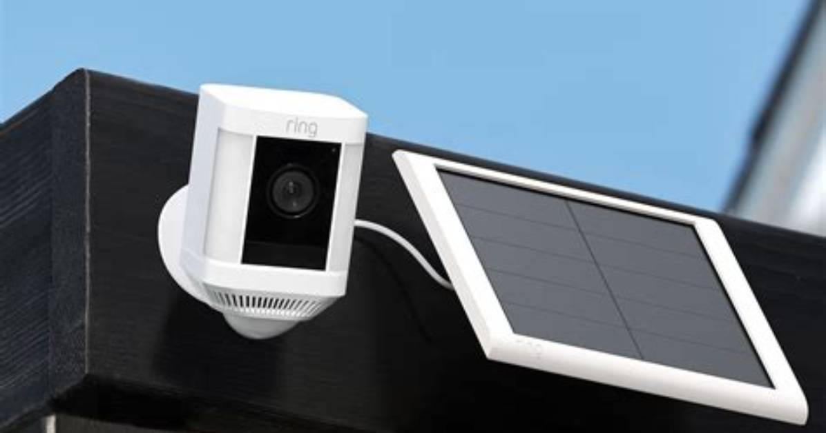 Solar Ring Camera