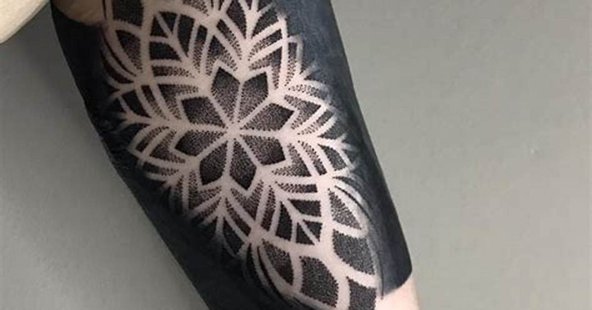Solid Black Tattoo
