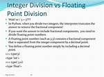 Solve Integer Division in Floating Point Context