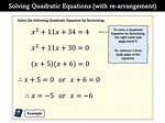 Solve Quadratic Equation for N^2-3N-4=0