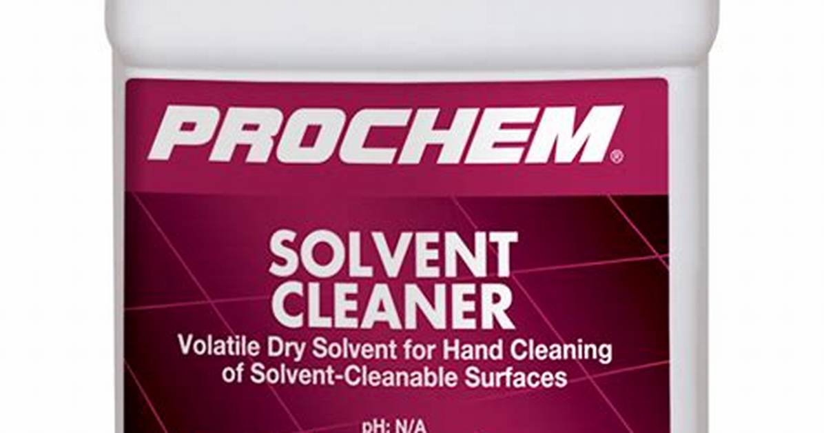 Solvent Cleaners
