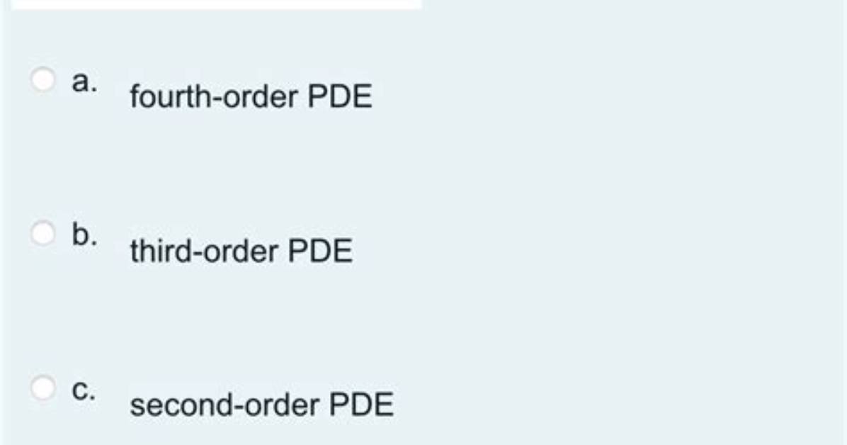 Solving 4Th-Order Pde