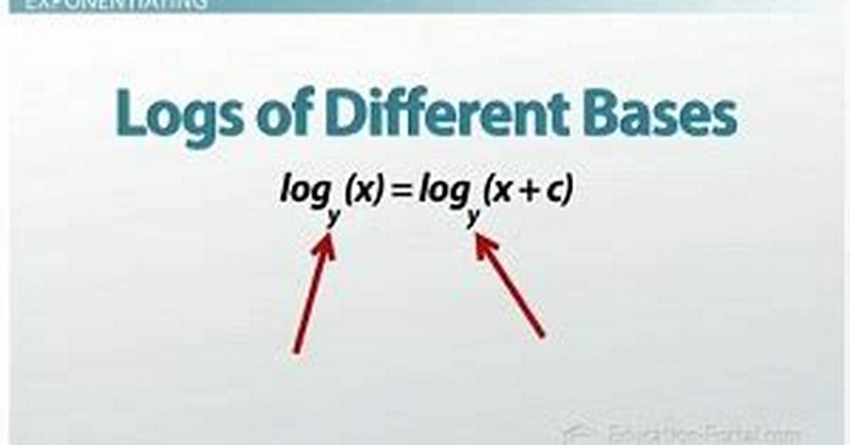 Solving Logs Different Bases?