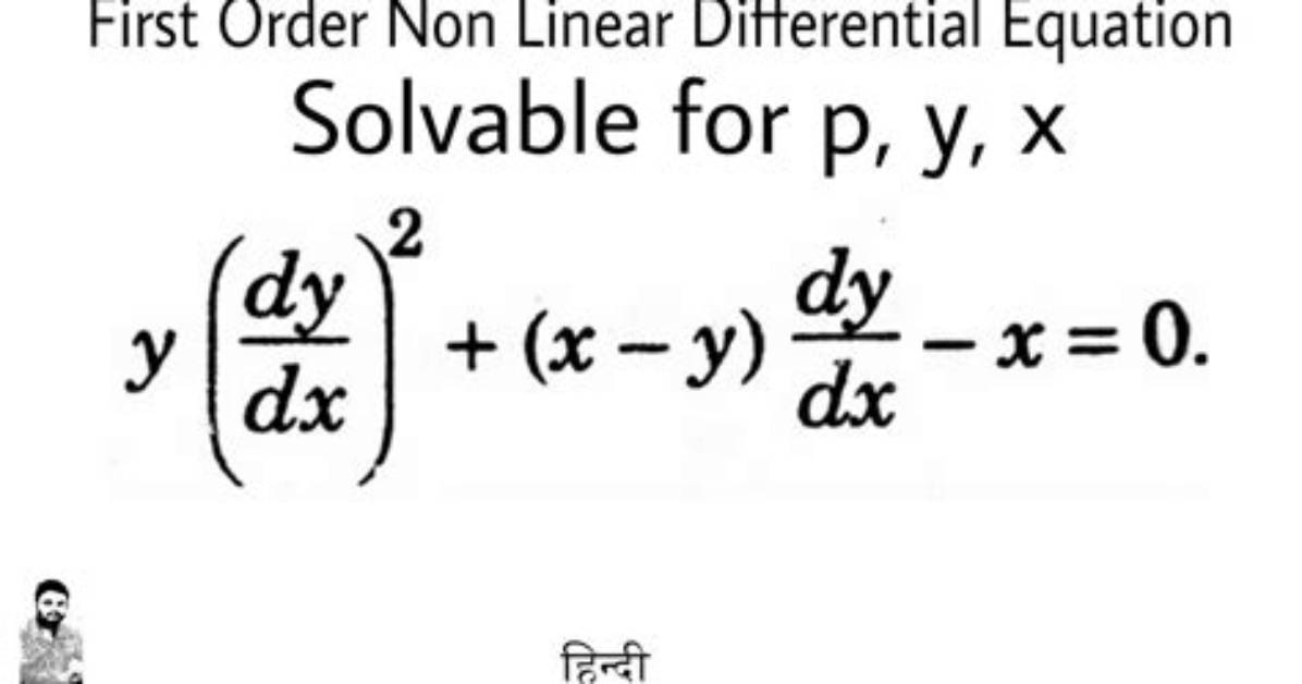 Solving Nonlinear First Order Differential Equations