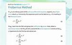 Solving Using Frobenius Method