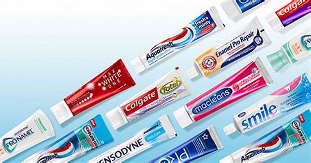 Some Toothpaste Varieties