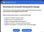 Something Went Wrong While Displaying This Webpage. Error Code: Sigsegv