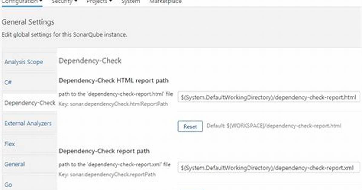 Sonarqube Dependency-Check Plugin