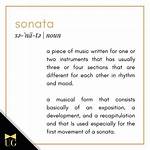 Sonata Meaning
