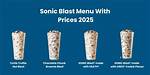 Sonic Blast Sizes