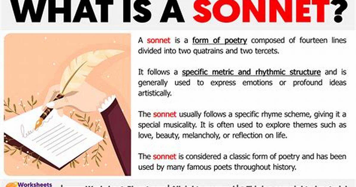 Sonnet Meaning