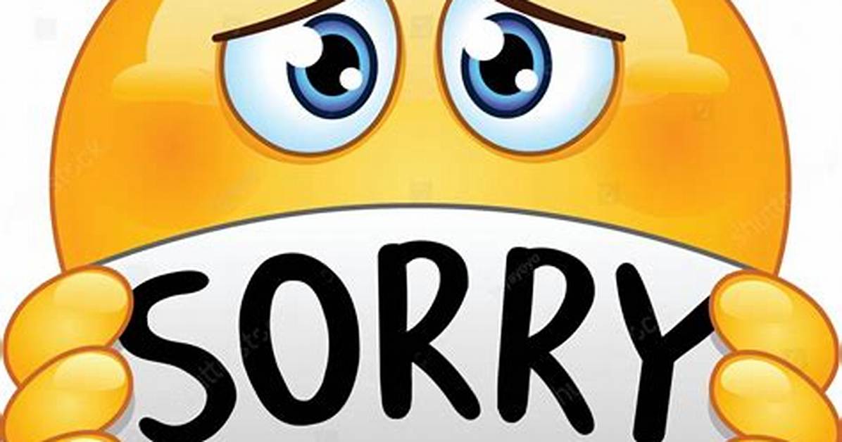“Sorry