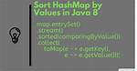 Sort a Map by Values