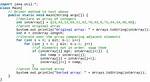 Sort an Array in Java