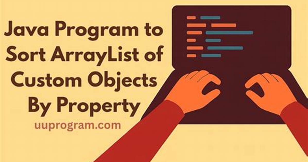 Sort Arraylist of Custom Objects by Property