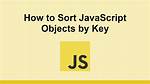 Sort Javascript Object by Key