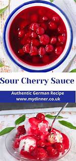 Sour Cherry Compote