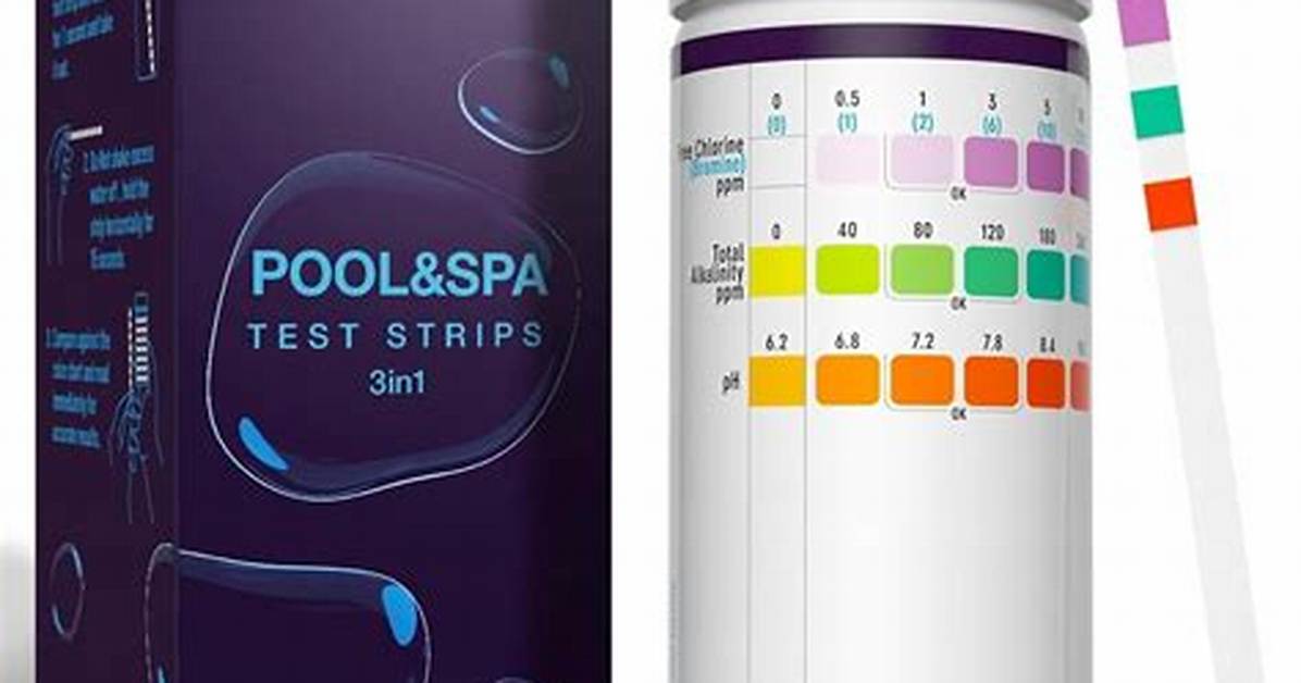 Spa Test Strip